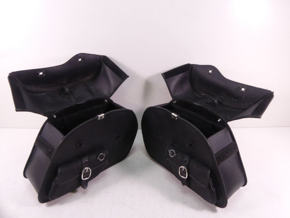 2001 Kawasaki VN1500 Vulcan C Viking Bags Saddle Bag Set + Key VLX600P 6388 {{ shop.shopifyCountryName }} - Mototech271
