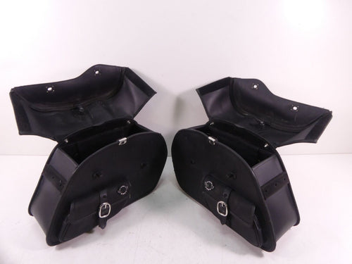 2001 Kawasaki VN1500 Vulcan C Viking Bags Saddle Bag Set + Key VLX600P 6388 | Mototech271