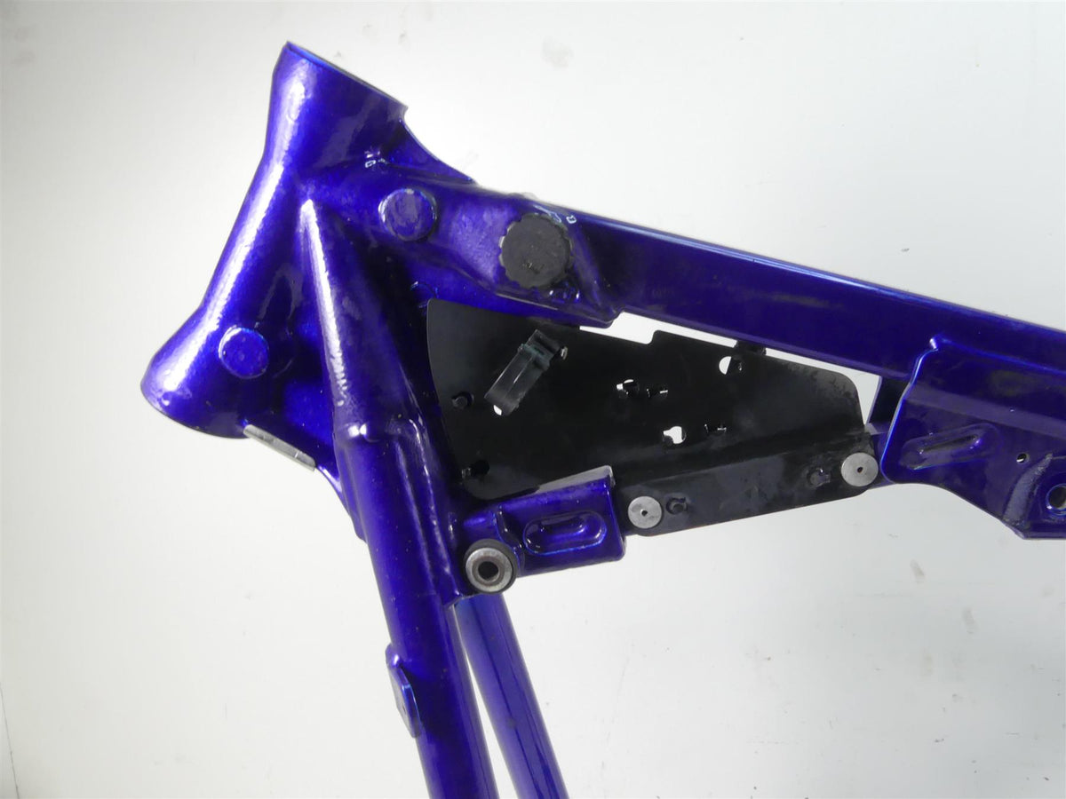 2004 Harley Softail FXSTD SE CVO Deuce Straight Blue Frame Chassis With Texas Salvage Title 46966-04BKO {{ shop.shopifyCountryName }} - Mototech271