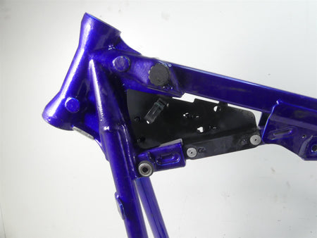 2004 Harley Softail FXSTD SE CVO Deuce Straight Blue Frame Chassis With Texas Salvage Title 46966-04BKO {{ shop.shopifyCountryName }} - Mototech271