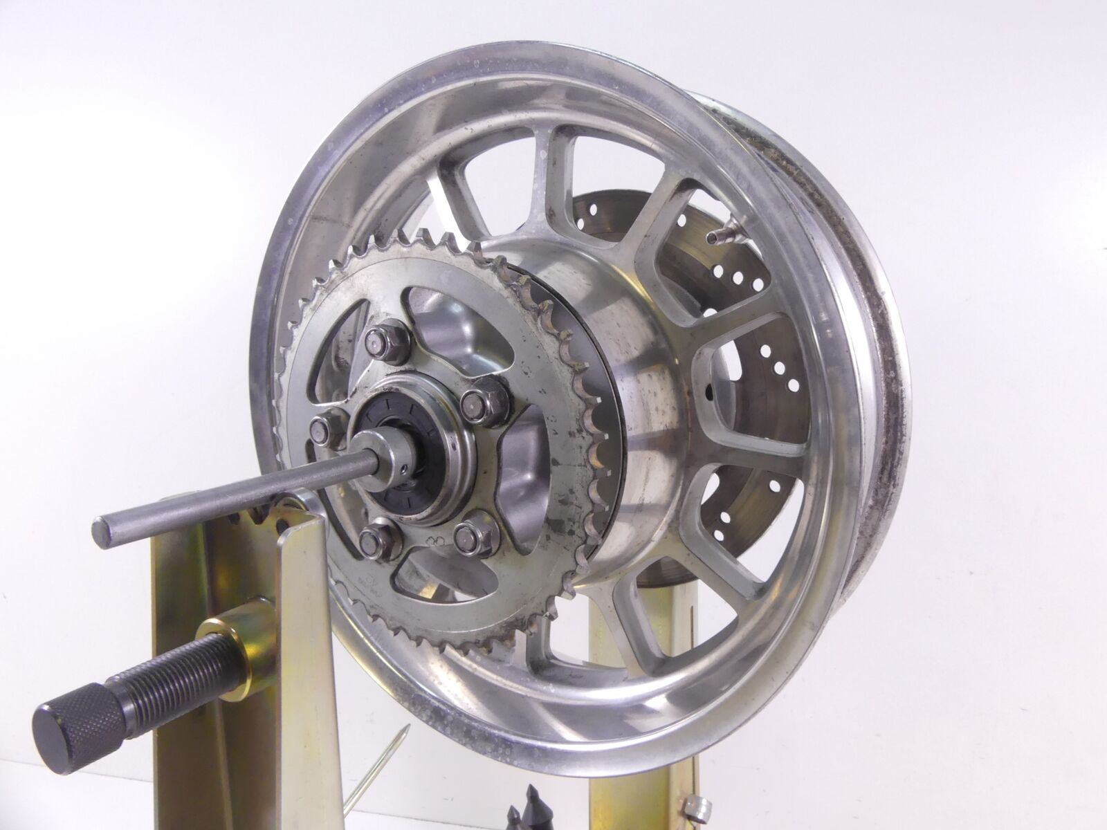 2013 Triumph America EFI Straight Rear Wheel Rim 15x4 + Brake Rotor T2015552 | Mototech271