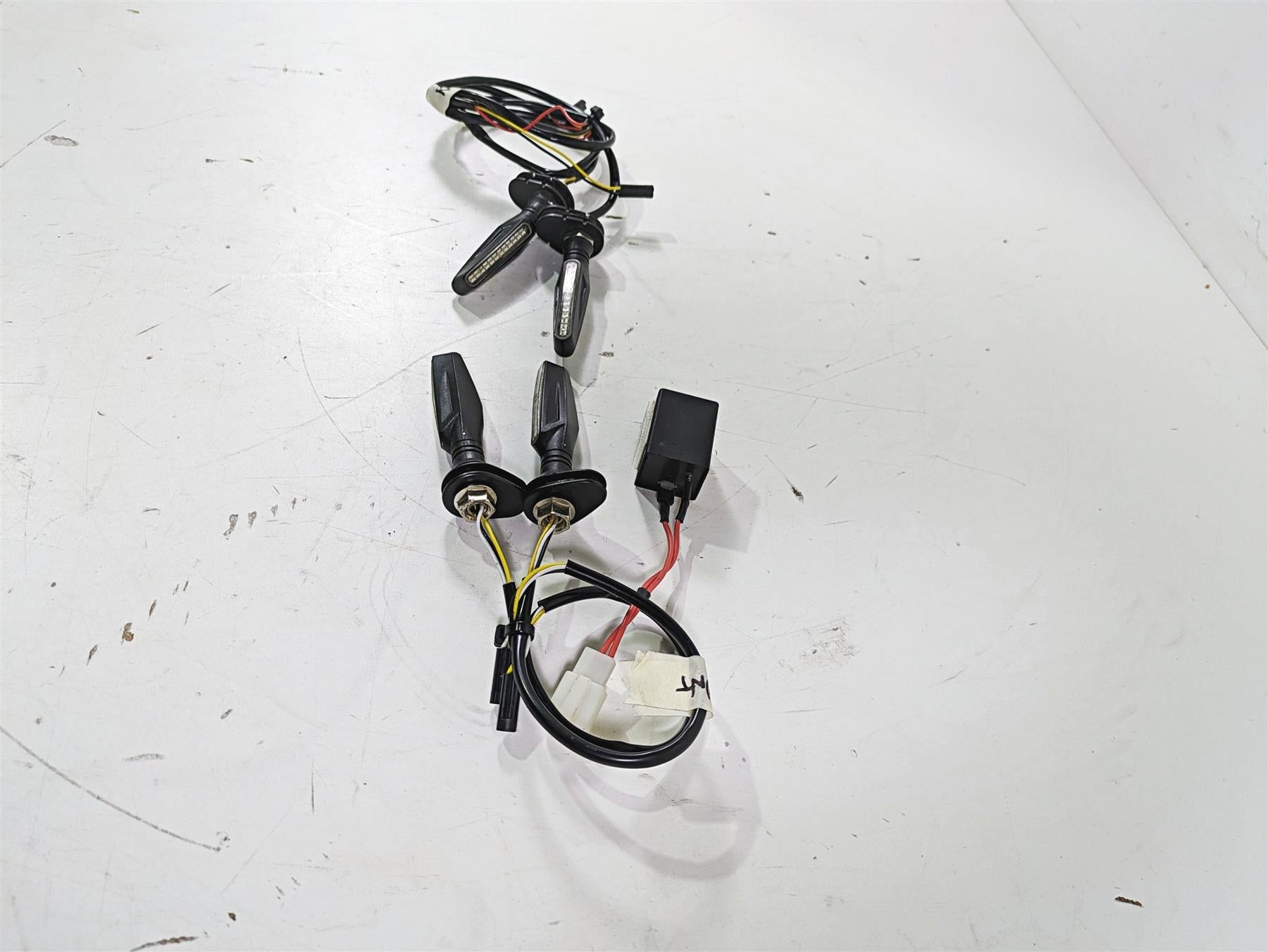 Universal Motorcycle Led Front Rear Blinker Turn Signal Set {{ shop.shopifyCountryName }} - Mototech271