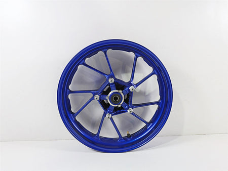 2025 Yamaha YZF R7 Straight Front Blue Wheel Rim 17x3.5 2DR-25168-00 {{ shop.shopifyCountryName }} - Mototech271