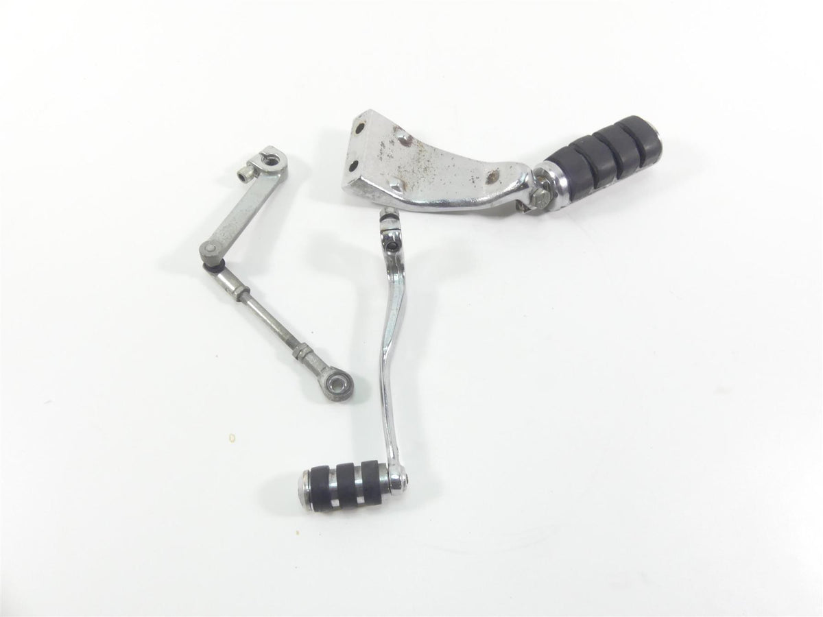 1999 Harley Dyna FXDL Low Rider Left Front Mid Footpeg & Shifter 34564-90B {{ shop.shopifyCountryName }} - Mototech271