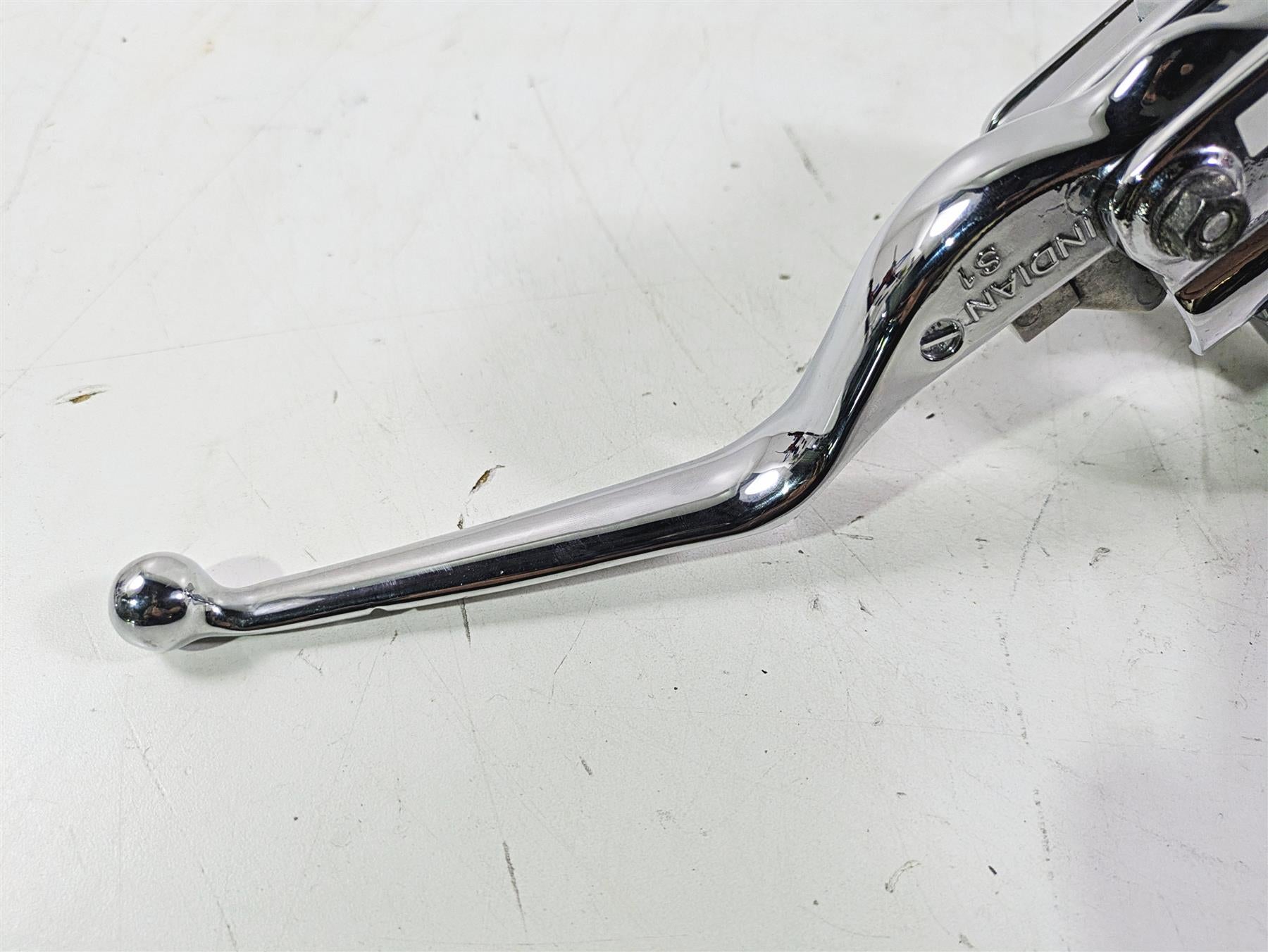 2018 Indian Chieftain Limited Chrome Front Brake Master Cylinder & Lever 1912865 {{ shop.shopifyCountryName }} - Mototech271