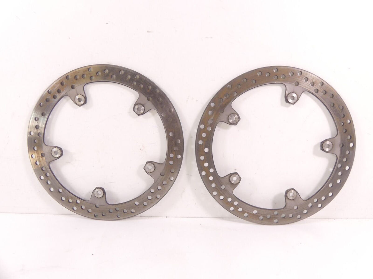 2016 BMW R1200RS K54 Front Brembo Brake Disc Rotor 320mm Set 34118526575 {{ shop.shopifyCountryName }} - Mototech271