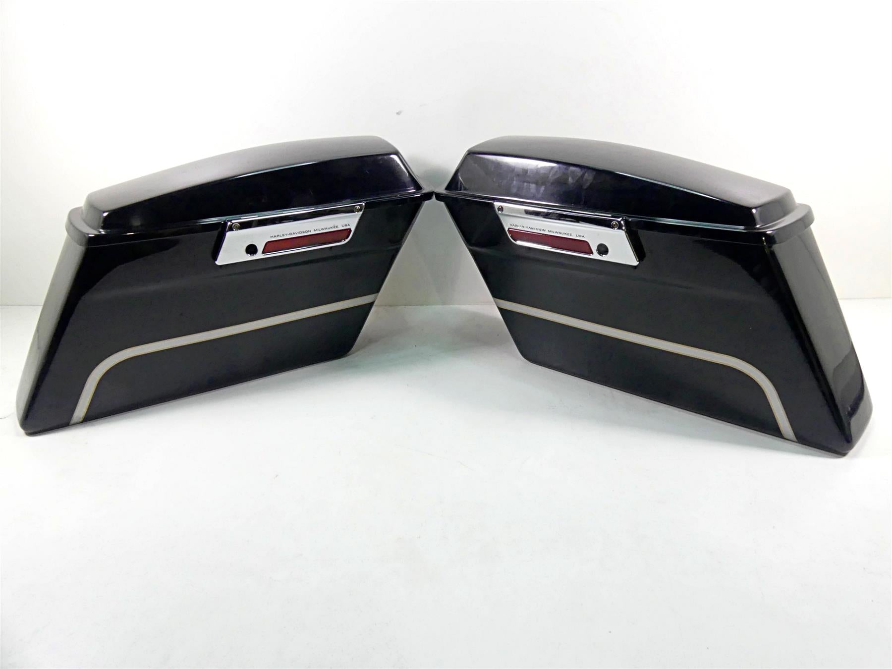 2003 Harley Touring FLHTCI E-Glide 100TH Saddlebag Saddle Bag Set 90753-93 {{ shop.shopifyCountryName }} - Mototech271