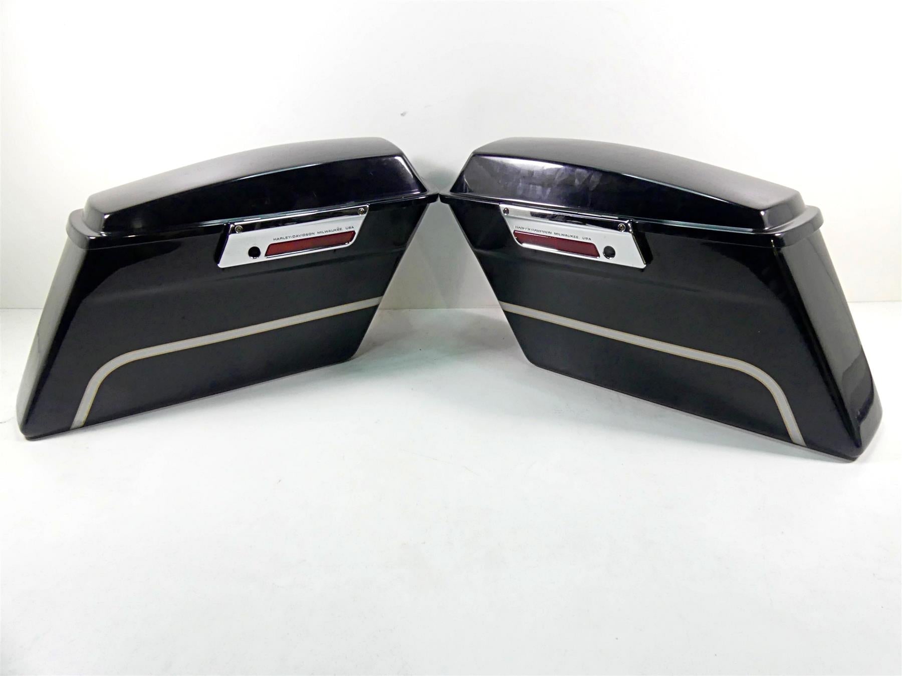 2003 Harley Touring FLHTCI E-Glide 100TH Saddlebag Saddle Bag Set 90753-93 | Mototech271