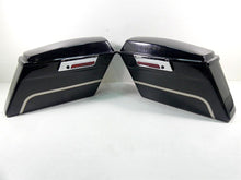 Load image into Gallery viewer, 2003 Harley Touring FLHTCI E-Glide 100TH Saddlebag Saddle Bag Set 90753-93 | Mototech271
