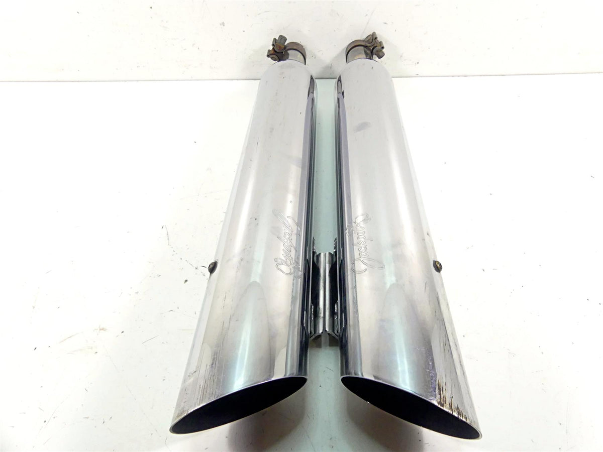 2013 Harley Touring FLTRX Road Glide Jackpot Exhaust Pipes Muffler 550-0697 {{ shop.shopifyCountryName }} - Mototech271
