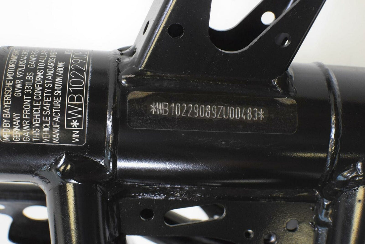 2009 BMW F800GS F800 GS K72 Straight Main Frame Chassis Slvg Ttl 46517676539 {{ shop.shopifyCountryName }} - Mototech271