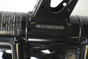 2009 BMW F800GS F800 GS K72 Straight Main Frame Chassis Slvg Ttl 46517676539 | Mototech271