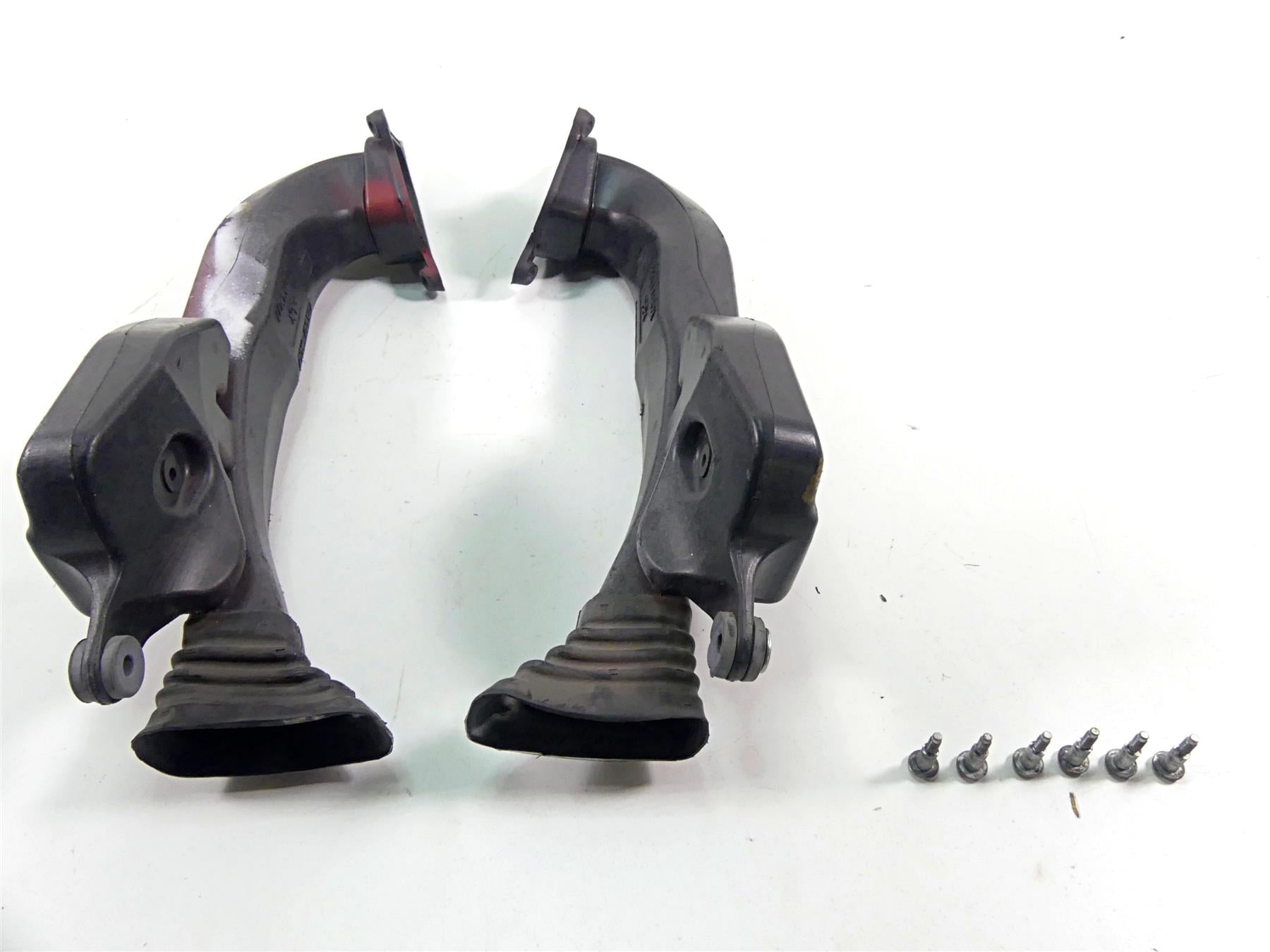 2008 Ducati 848 SBK Front Air Duct Intake Tube Scoop Set 44211482A 44211492A {{ shop.shopifyCountryName }} - Mototech271