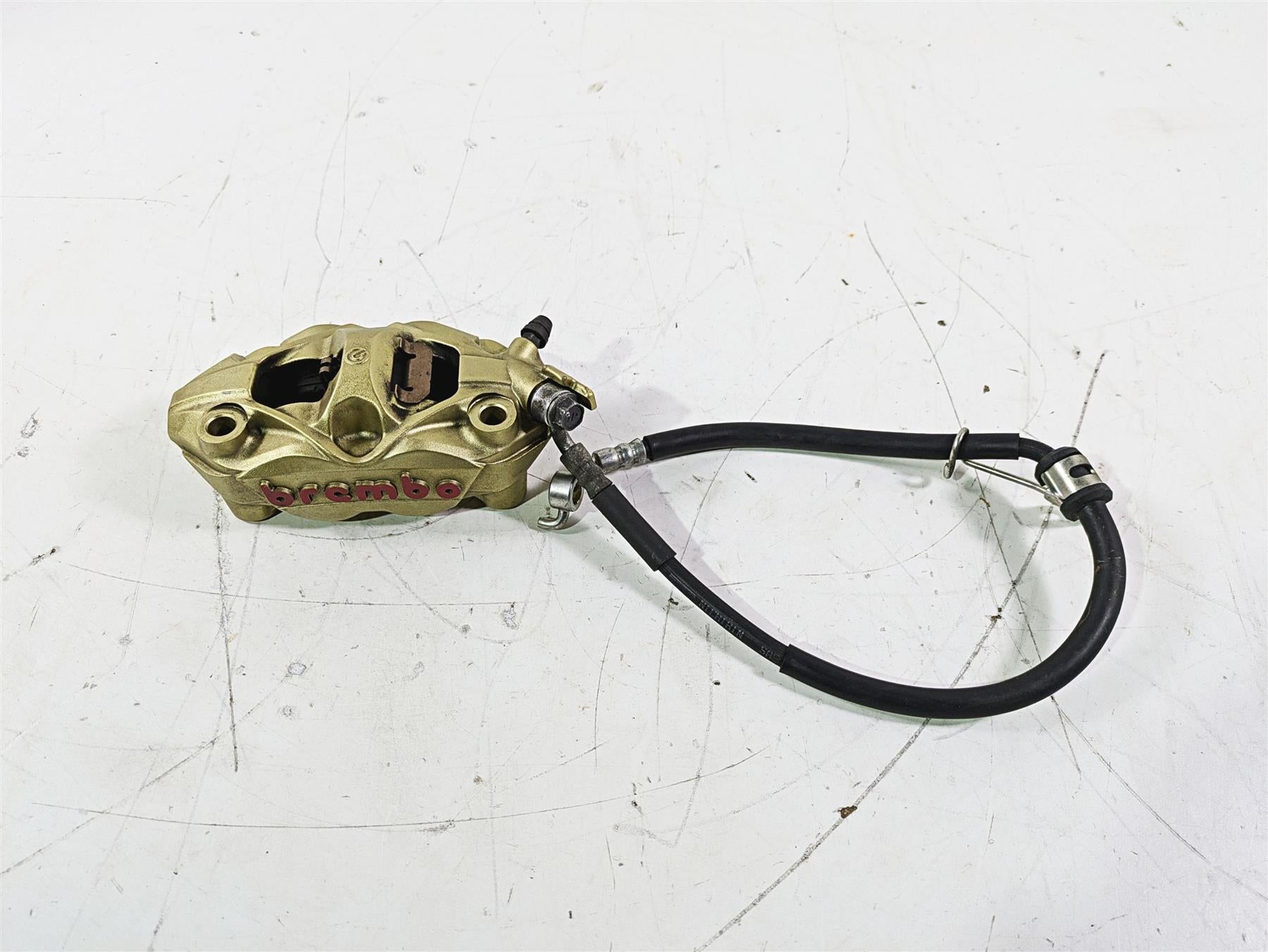 2016 Suzuki GSXR1000 Brembo Right Front Brake Caliper + Line 59100-14J40-999 {{ shop.shopifyCountryName }} - Mototech271