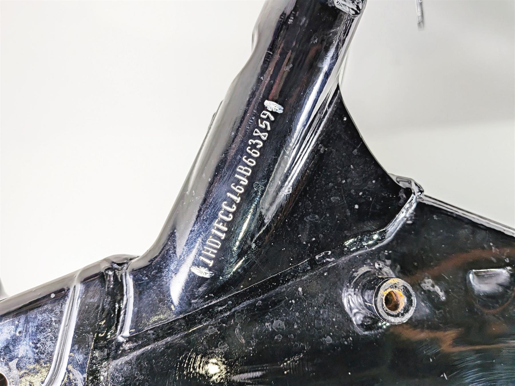 2018 Harley FLHTCU Touring Electra Glide Straight Main Frame Chassis M8 With Texas Salvage Title 47000397-Mototech271