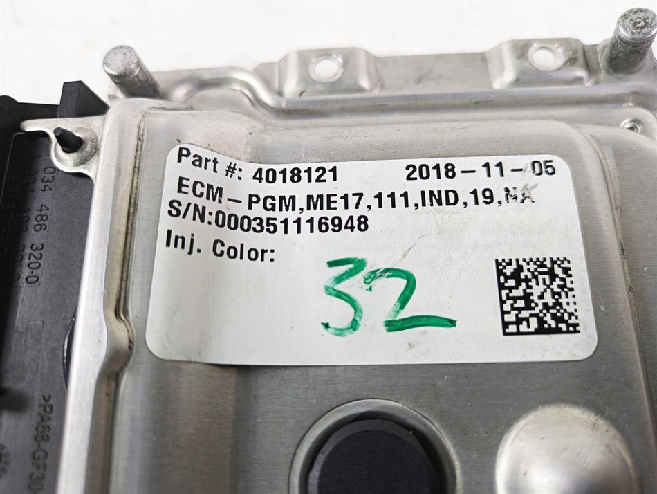 2019 Indian Chieftain Limited Ecm Ecu Cdi Engine Control Module 4018121 {{ shop.shopifyCountryName }} - Mototech271