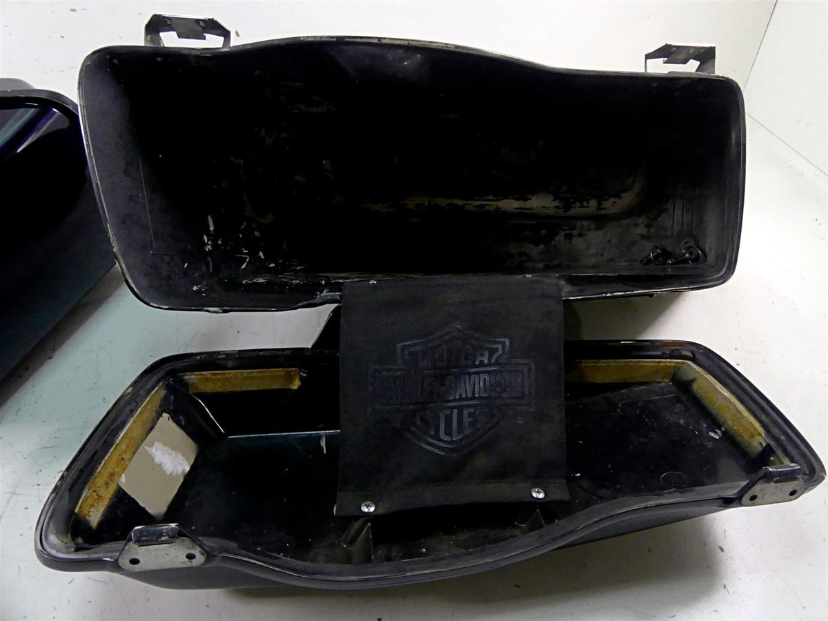 2002 Harley Touring FLHTC Electra Glide Saddlebag Saddle Bag Set 90753-93 {{ shop.shopifyCountryName }} - Mototech271