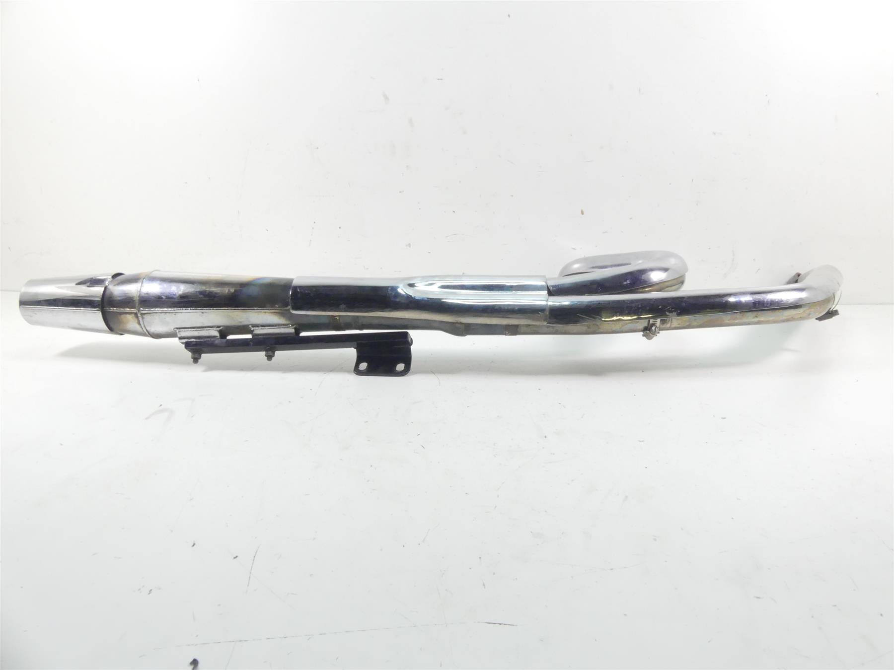 2004 Harley Softail FXSTD SE CVO Deuce 2 in 1 Thunderheader Chrome Exhaust 1057 {{ shop.shopifyCountryName }} - Mototech271