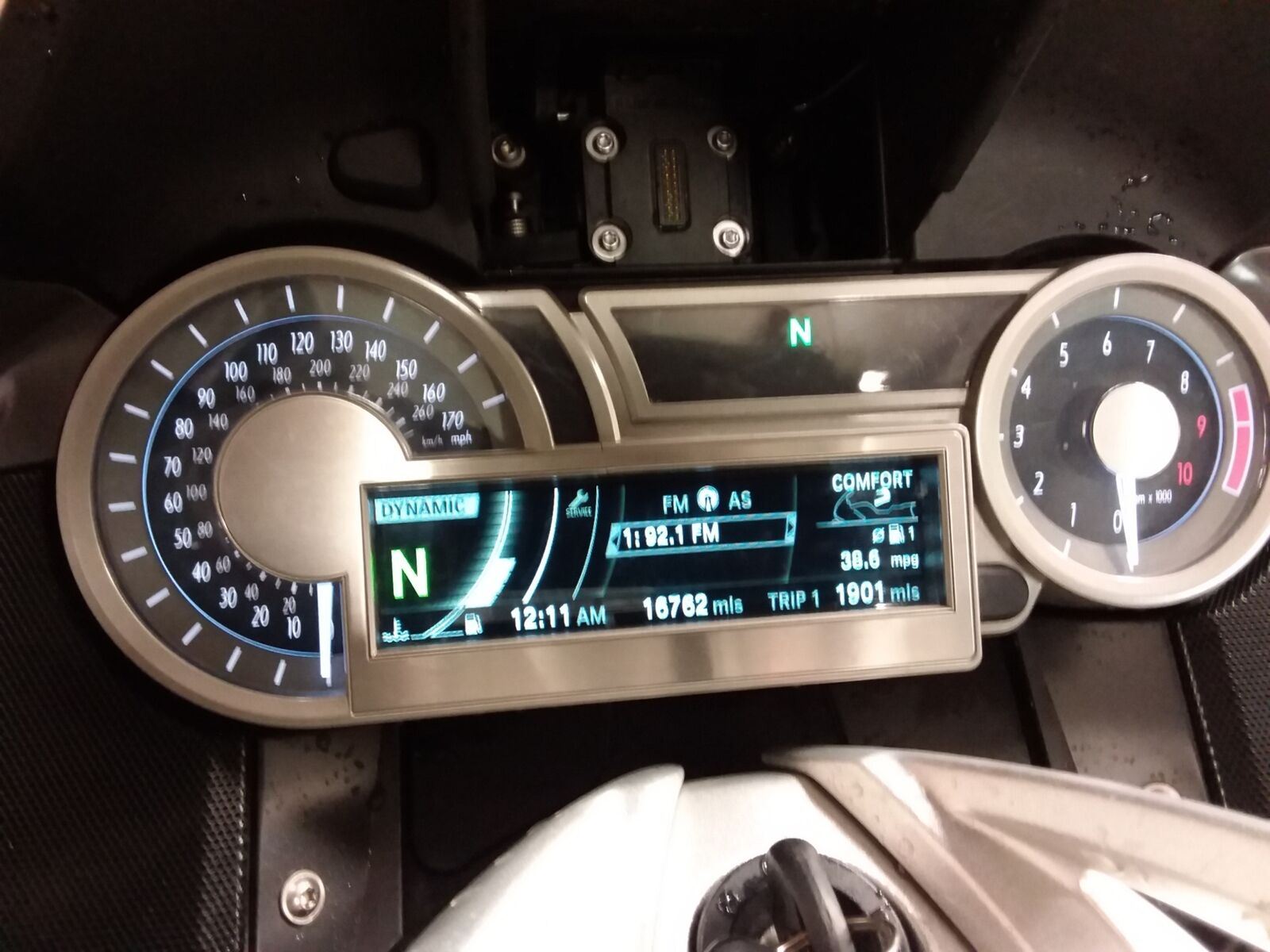 2012 BMW K1600GTL K48 Speedometer Gauge Instrument Cluster 16K 8532992 {{ shop.shopifyCountryName }} - Mototech271