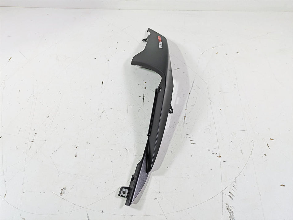2021 Aprilia RS660 Left Rear Tail Cover Fairing Plastic Cowl 2B006648 {{ shop.shopifyCountryName }} - Mototech271