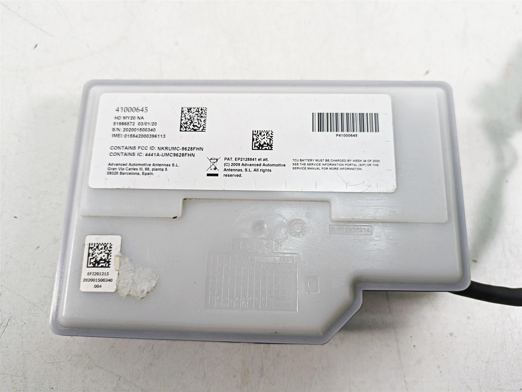 2020 Harley Touring FLHX Street Glide Telemetry Tcu Ecu Control Module 41000645 {{ shop.shopifyCountryName }} - Mototech271