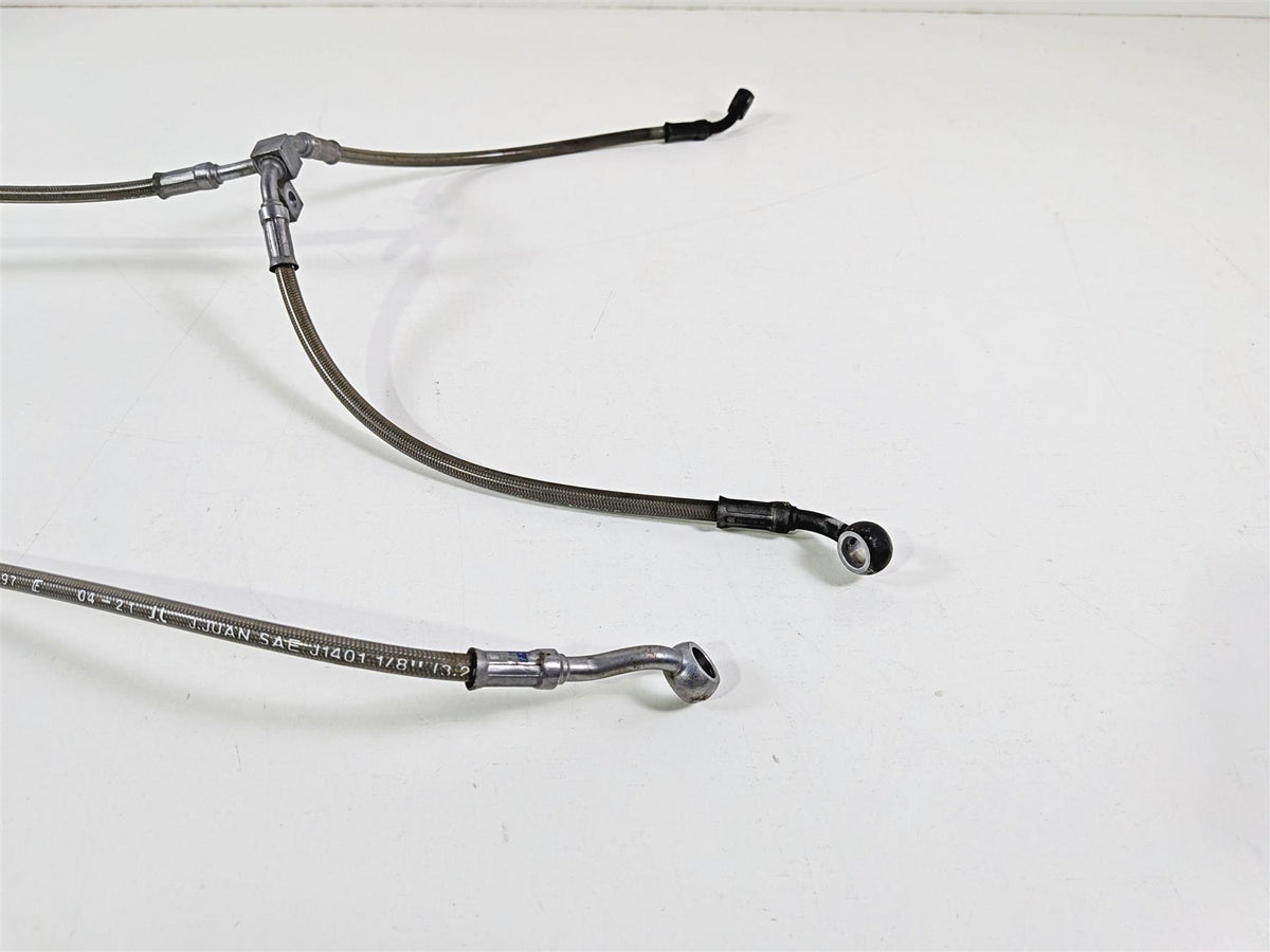 2021 BMW R1250GS K51 Adventure Front Abs Brake Line Hose Set - Low 34327717713-Mototech271