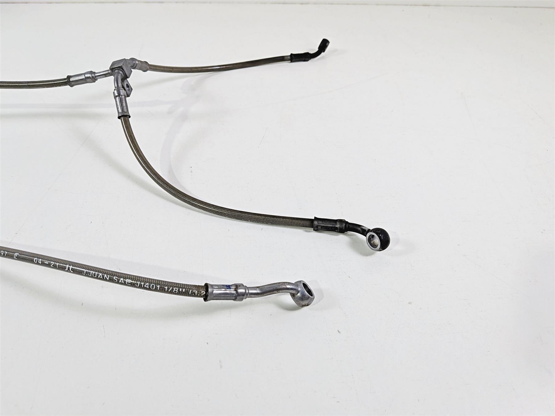 2021 BMW R1250GS K51 Adventure Front Abs Brake Line Hose Set - Low 34327717713-Mototech271