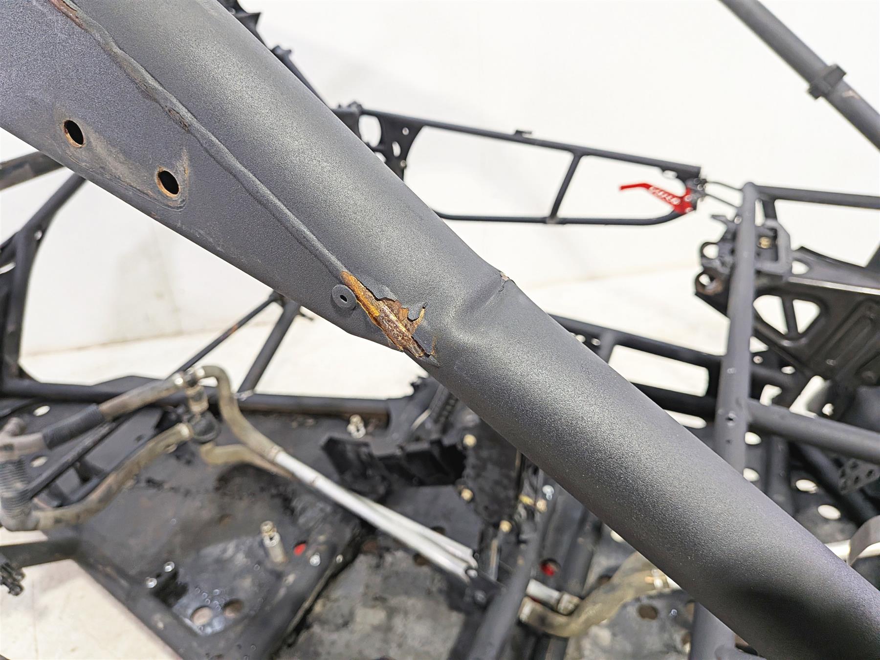 2018 Can Am Maverick X3 XRS Turbo R Bent Main Frame Chassis Arizona Salvage Title 715004465-Mototech271