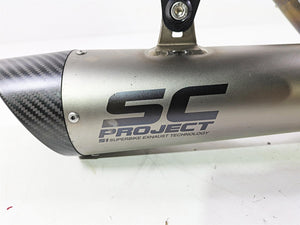 2018 Ducati Hypermotard 939 SP SC-Project S1 Exhaust Pipe Muffler D10-DL41T | Mototech271