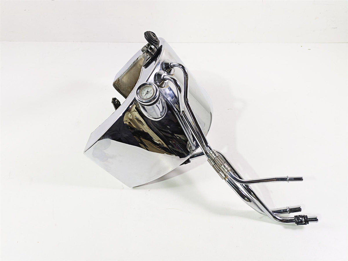 2004 Harley Softail FXSTDI Deuce Chrome Oil Tank Reservoir 62498-00A {{ shop.shopifyCountryName }} - Mototech271