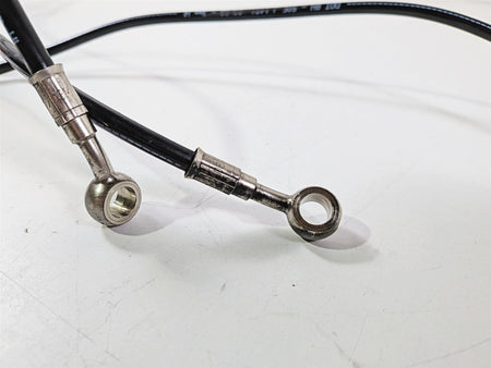 2009 Ducati Hypermotard 1100 S Front Rear Brake Line Hose Set-Mototech271