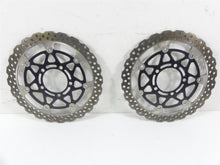 Load image into Gallery viewer, 2013 Kawasaki ZX636 ZX6R Ninja Front Brake Disc Rotor Set 41080-0590-5C | Mototech271
