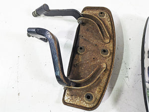2003 Harley Touring FLHTCUI 100TH E-Glide Floorboards + Brake Lever Set 50622-83 | Mototech271