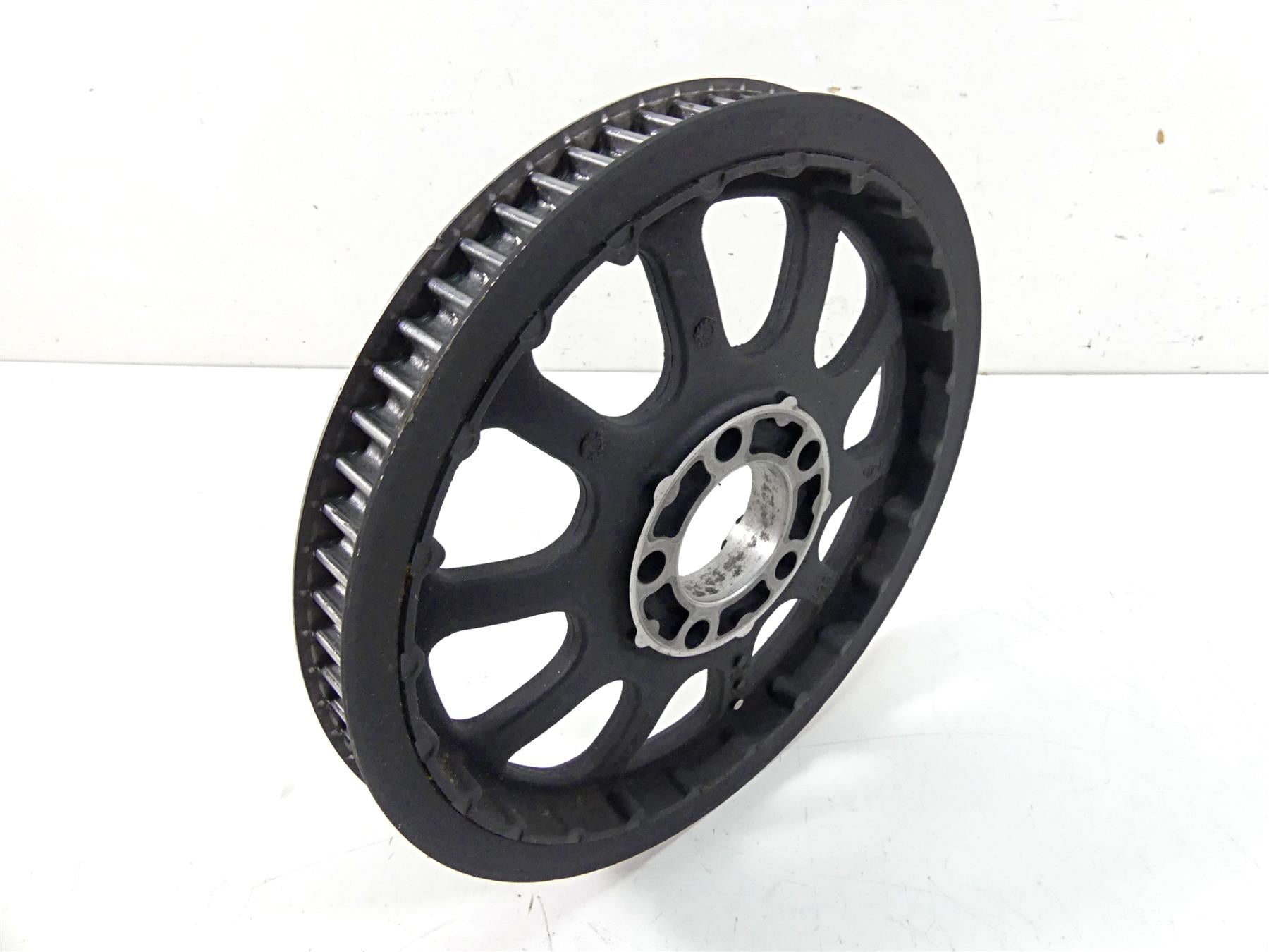 2007 Harley Touring FLHRC Road King Rear Drive Belt Pulley 66T - Read 37781-07 {{ shop.shopifyCountryName }} - Mototech271