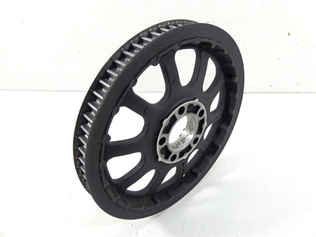 2007 Harley Touring FLHRC Road King Rear Drive Belt Pulley 66T - Read 37781-07 {{ shop.shopifyCountryName }} - Mototech271