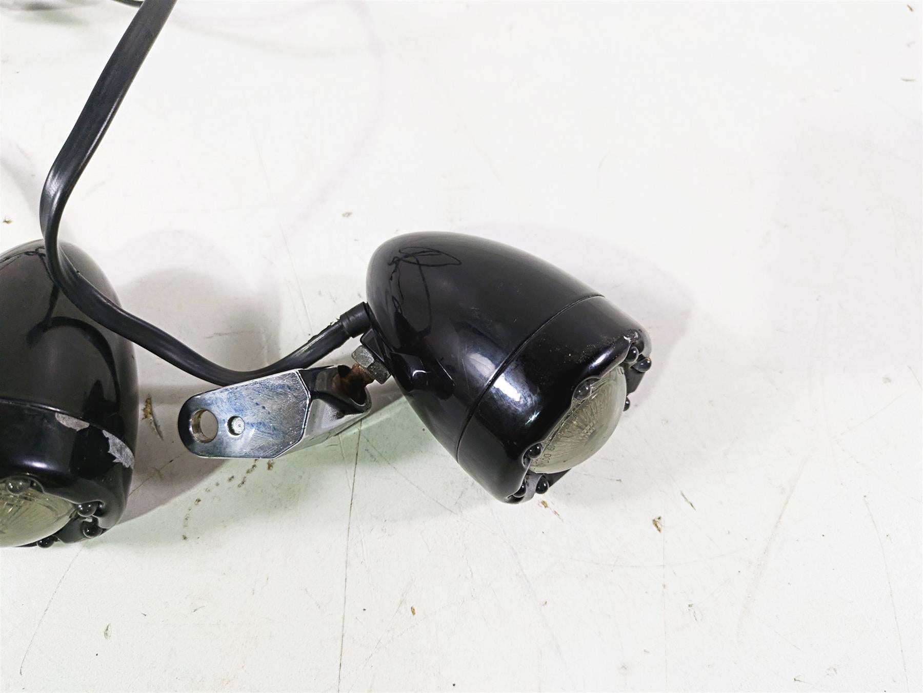 2018 Harley Softail FXFBS Fat Bob Front Led Turn Signal Set - Read PB-BR-AW-57 {{ shop.shopifyCountryName }} - Mototech271