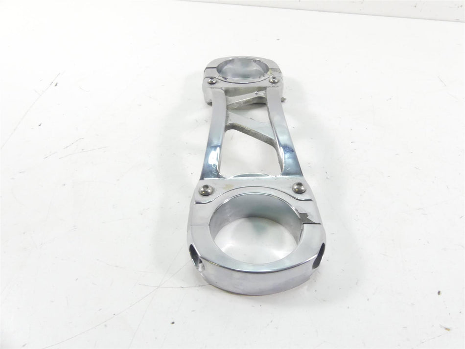 2002 Harley Softail FXSTDI Deuce Front Fork Chrome Support Bracket {{ shop.shopifyCountryName }} - Mototech271
