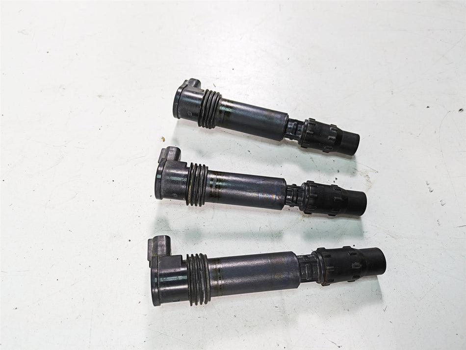 2012 Triumph Tiger 800XC ABS Denso Ignition Coils Stick Coil Set T1291502 {{ shop.shopifyCountryName }} - Mototech271