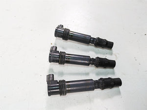 2012 Triumph Tiger 800XC ABS Denso Ignition Coils Stick Coil Set T1291502