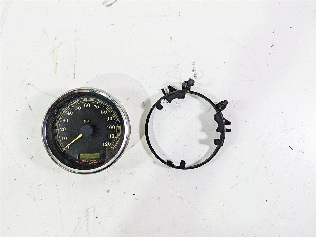2004 Harley FLSTCI Softail Heritage Speedometer Gauge Instrument 75K 67410-04 {{ shop.shopifyCountryName }} - Mototech271
