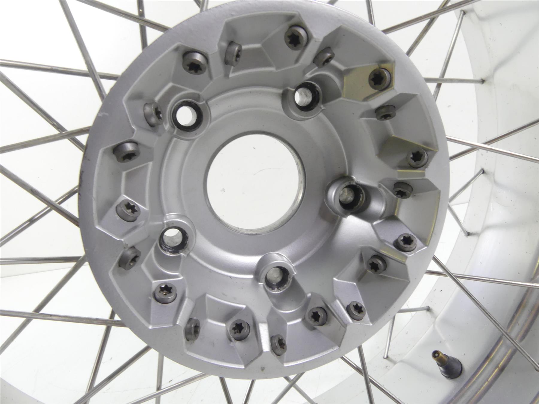 2008 BMW R1200GS K25 Rear 4x17 Silver Spoke Wheel Rim 36317710858 36317701493 {{ shop.shopifyCountryName }} - Mototech271