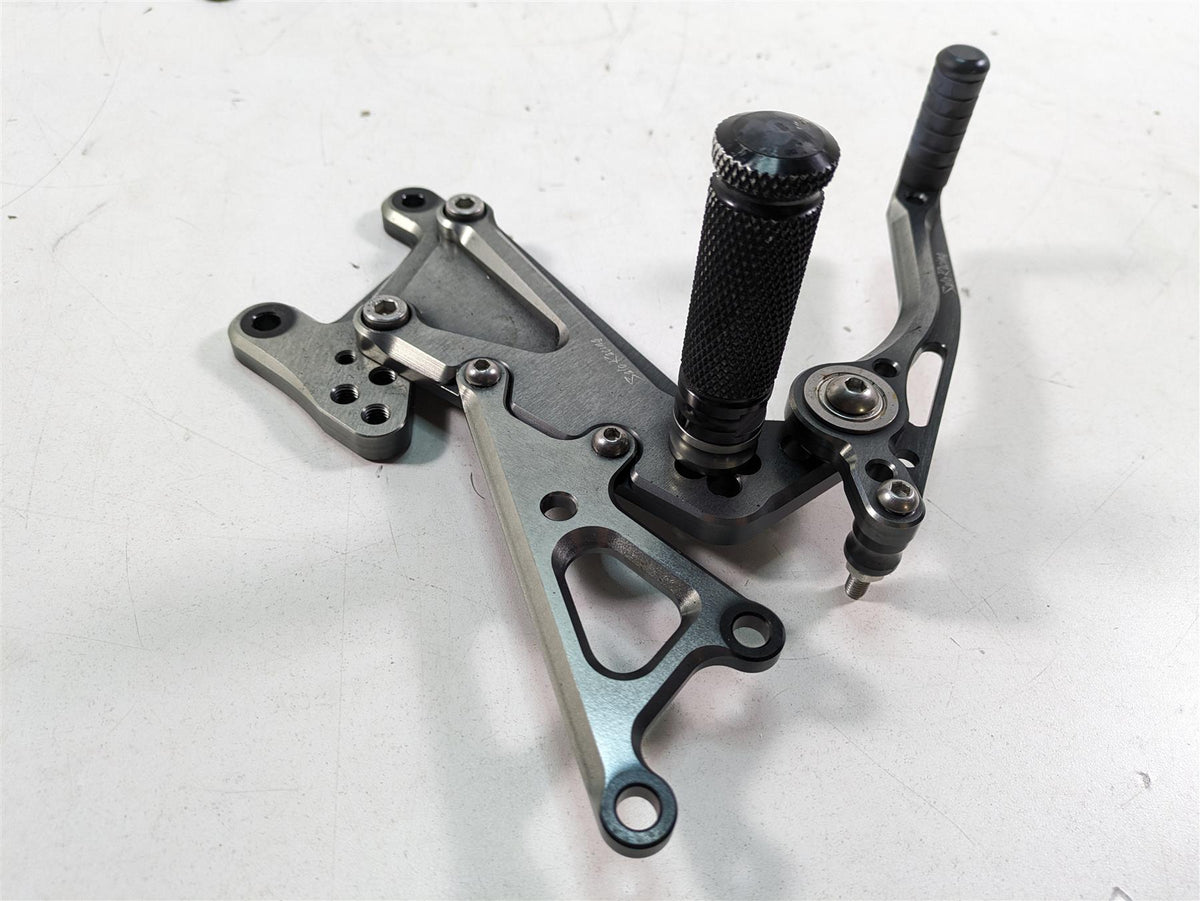 2007 Yamaha R1 YZFR1 Sato Racing Rear Set Footpeg Set -Read Y-R107RS-BK {{ shop.shopifyCountryName }} - Mototech271