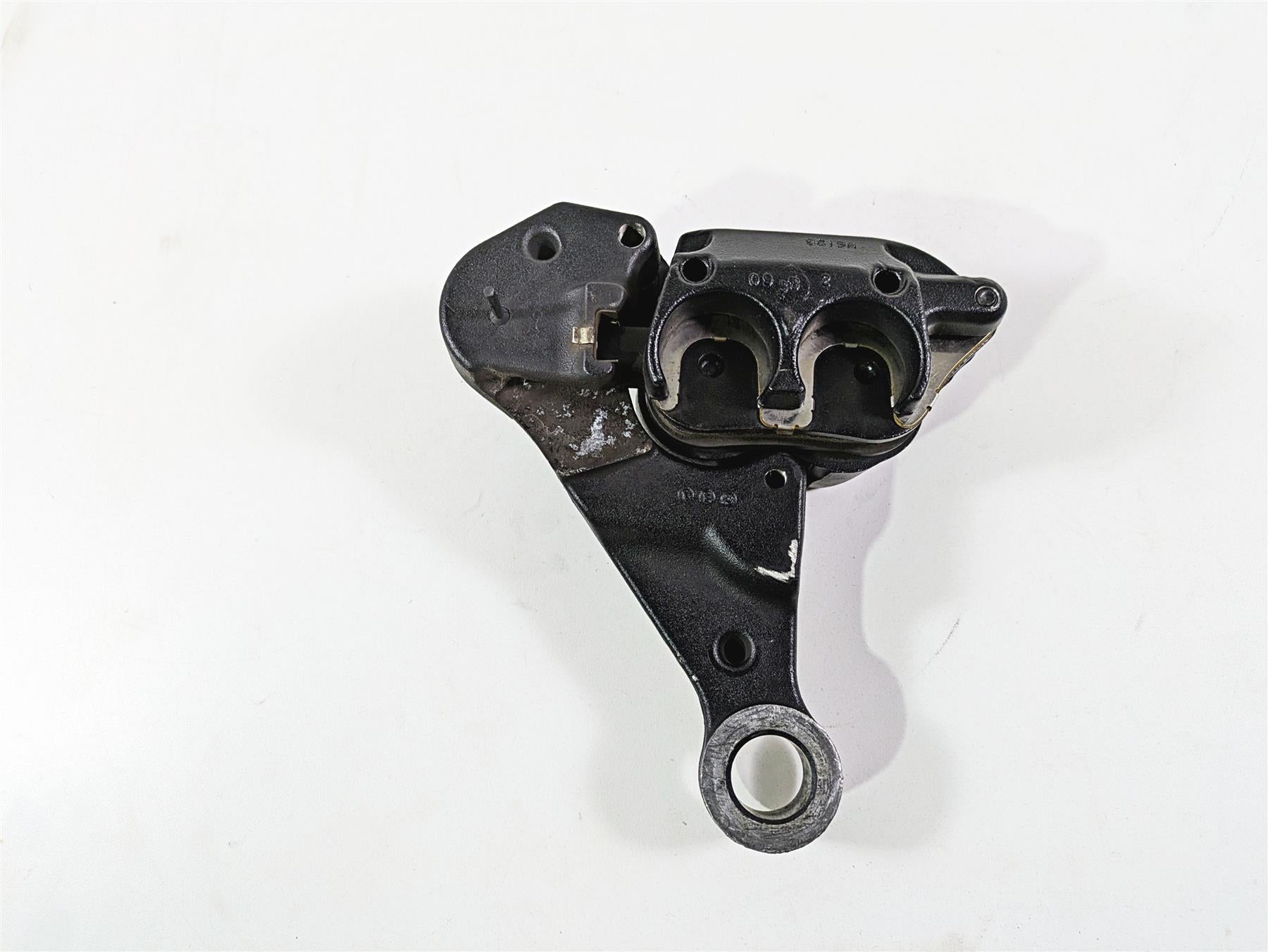 2009 Harley FLSTSB Cross Bones Rear Brake Caliper & Bracket 40908-08 42895-08A {{ shop.shopifyCountryName }} - Mototech271