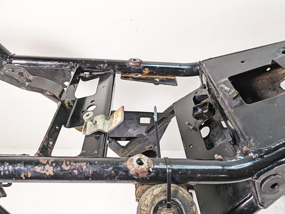 1999 Harley Touring FLHTC Electra Glide Straight Main Frame Chassis With Texas Salvage Title 47900-01 {{ shop.shopifyCountryName }} - Mototech271