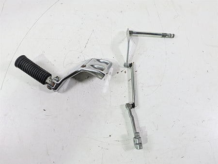 2015 Harley FXDL Dyna Low Rider Left Front Mid Footpeg & Shifter Linkage 50500279 {{ shop.shopifyCountryName }} - Mototech271