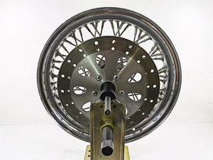 2002 Indian Spirit Deluxe Spoke Rear Wheel Rim Rotor 16x3.5 1.5mm Runout 21-970
