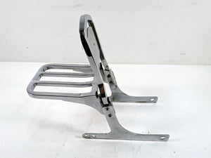 2000 Harley Dyna FXDL Low Rider Rear Chrome Sissy Bar Backrest Luggage Six Pack Rack | Mototech271