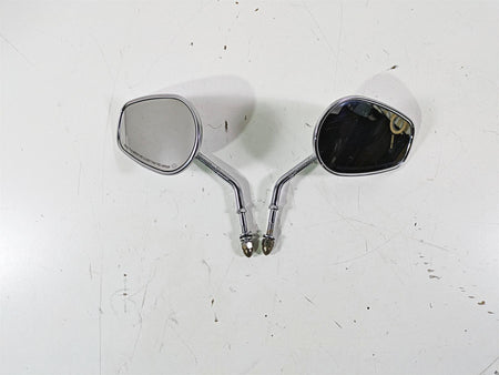2012 Harley FLD Dyna Switchback Chrome Rear View Mirror Set 91840-03B 91845-03B {{ shop.shopifyCountryName }} - Mototech271