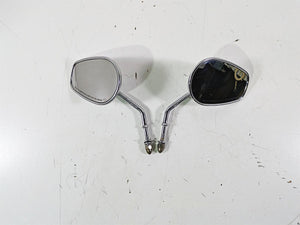 2012 Harley FLD Dyna Switchback Chrome Rear View Mirror Set  91840-03B 91845-03B | Mototech271