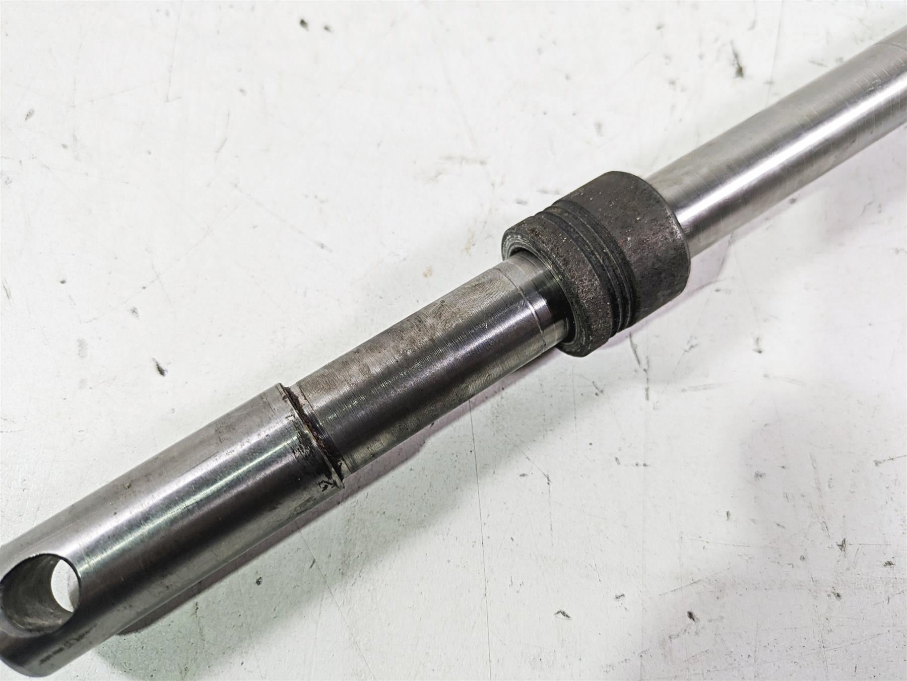 2002 Harley FLSTC Softail Heritage 3/4" Front Axle Wheel Spindle 41584-86A {{ shop.shopifyCountryName }} - Mototech271